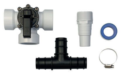 Planet Pool Bypass set voor Solarverwarming Zwembad 38 mm