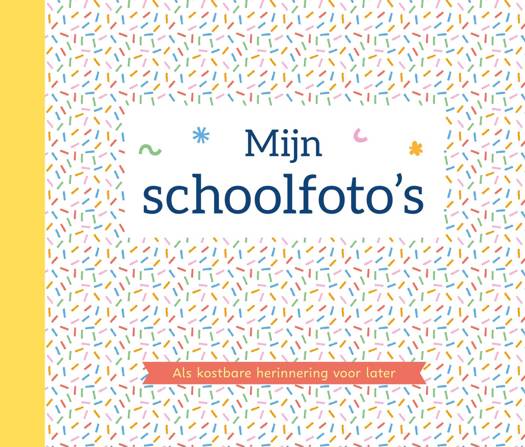 Paperstore Fotoalbum Schoolfoto's Confetti