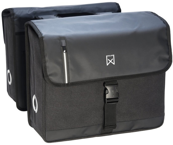 Willex Fietstas Business Zwart 40l Dubbel