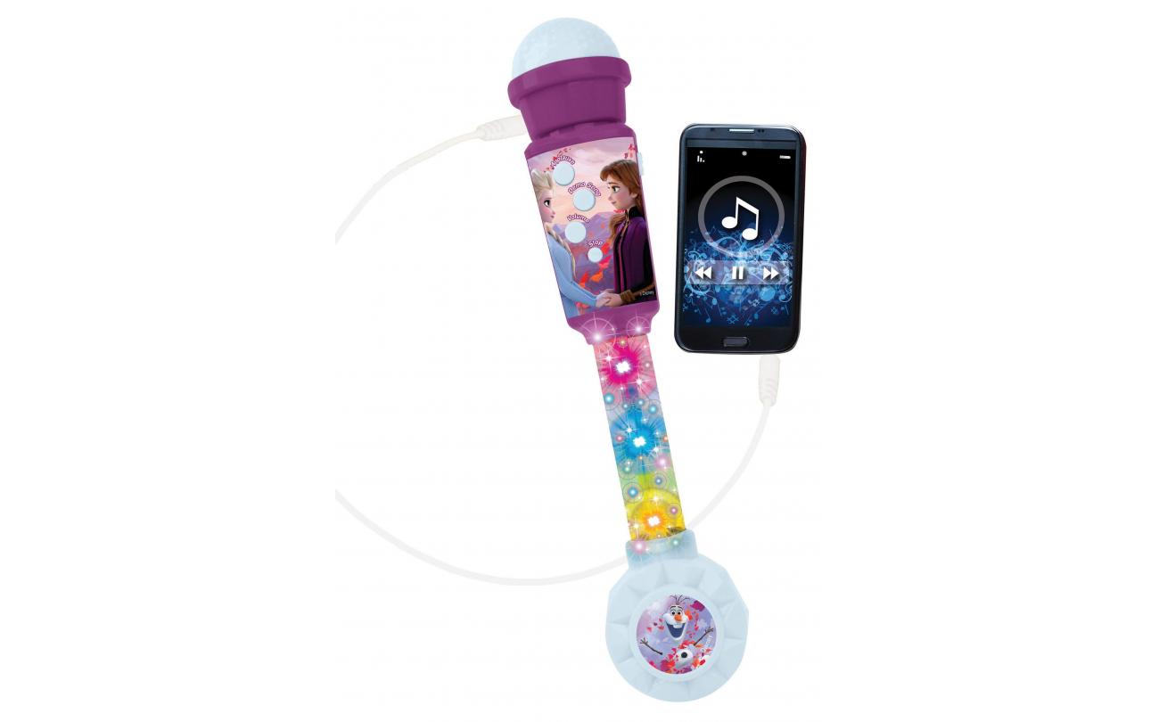 Frozen Microfoon met Liedjes, licht en Speaker, Meezingmicrofoon