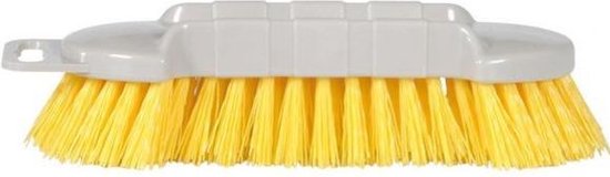 Linea Wasborstel Geel 18x4 cm