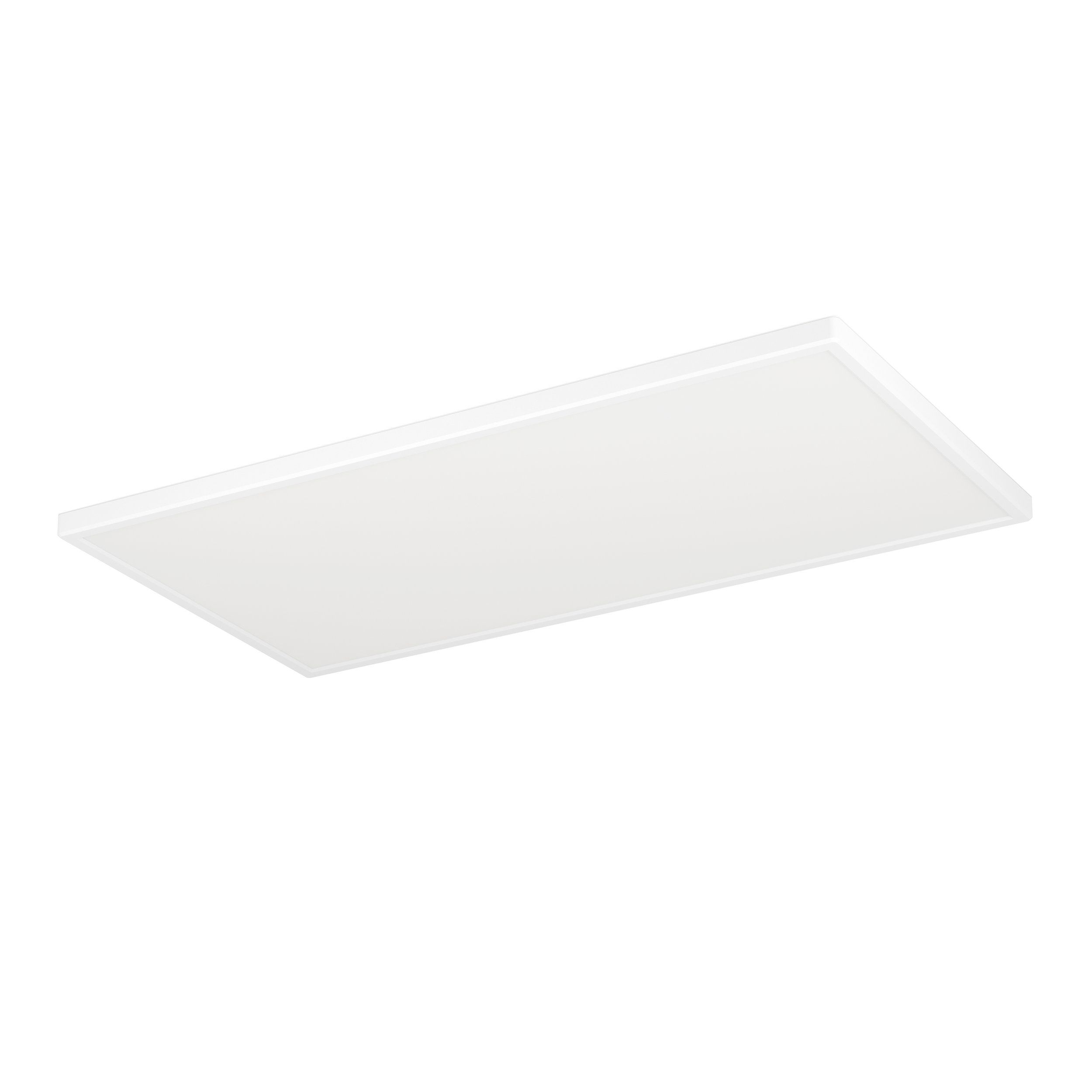 Eglo Rovito Plafondlamp Badkamer Wit Rechthoek 300x570 mm IP44 17.2W 2580lm 2700/4000/6500K