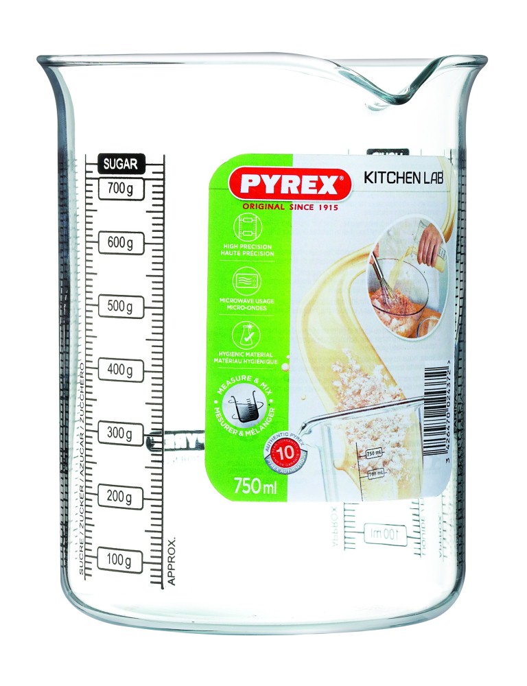 Pyrex Maatbeker Kitchen Lab 750ml - Glas