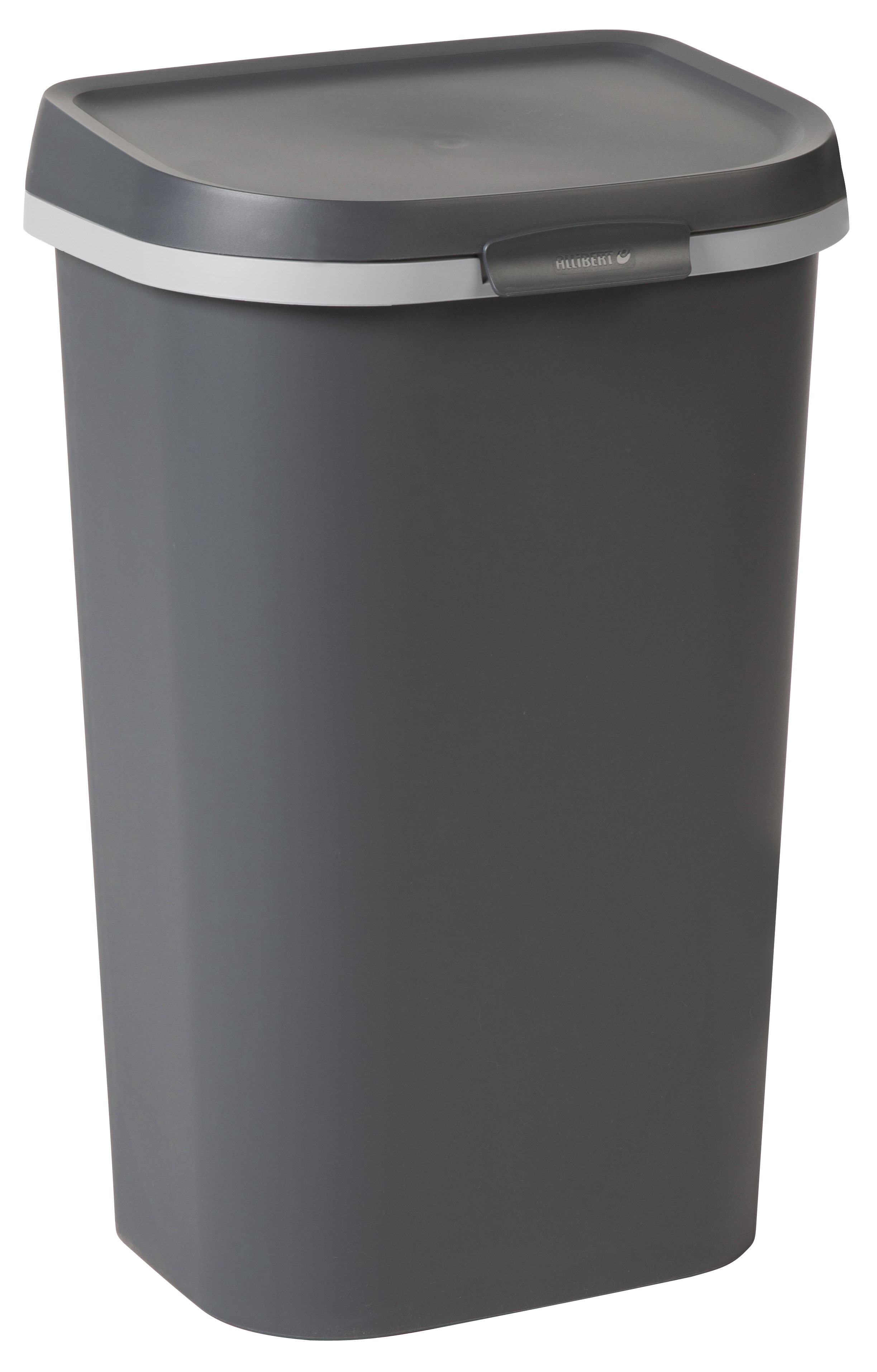 Curver Vuilnisbak Mistral Flat Antraciet 50l - 40x31.7x62.5 cm