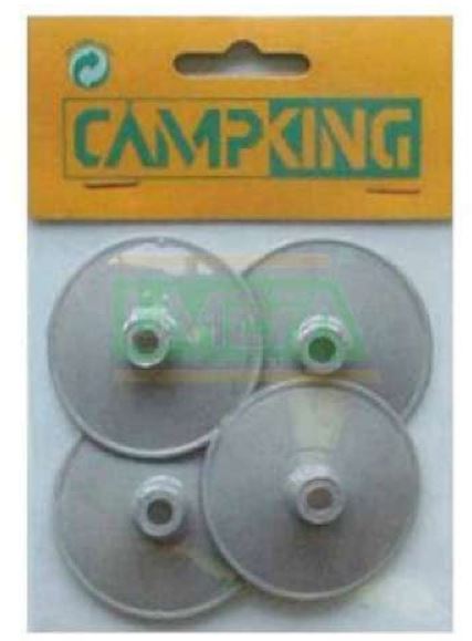 Campking 4x regenkapje 50mm kunststof