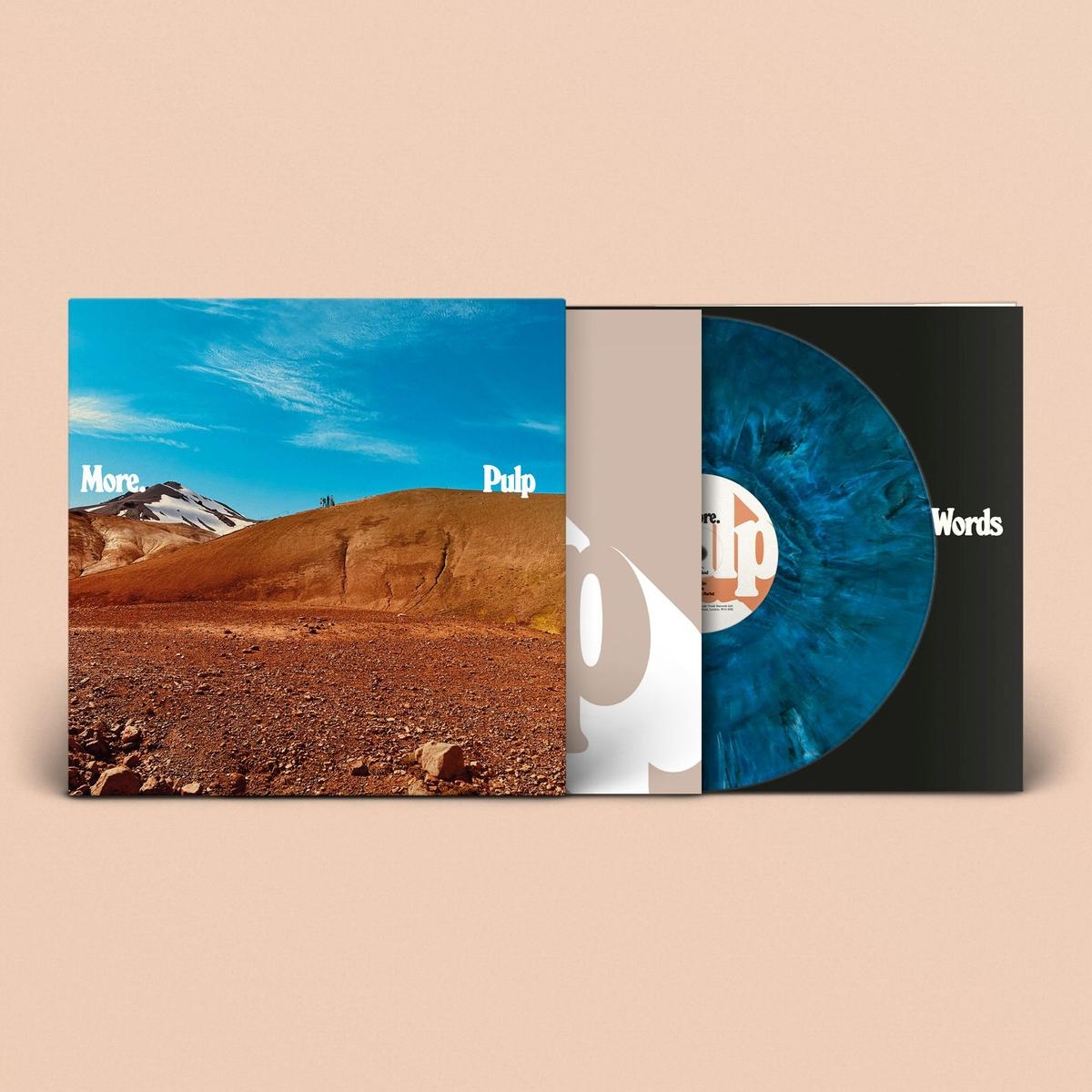 Pulp - More LP Sky Blue Coloured Limited Vinyl Edition