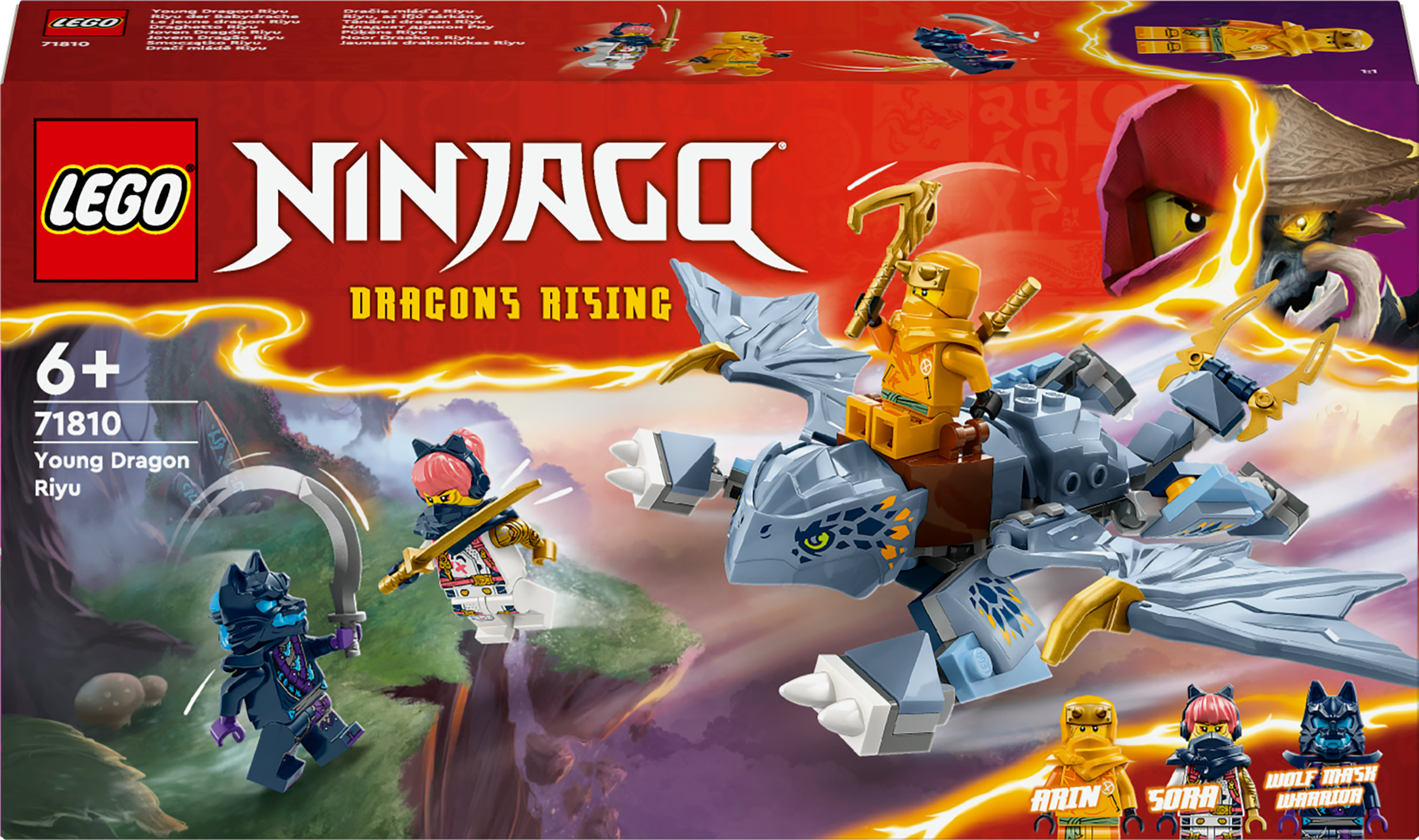 LEGO Ninjago 71810 Jonge Draak Riyu LEGO Ninjago 71810 Jonge Draak Riyu