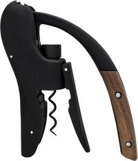 Vin Bouquet Kurkentrekker Black+Wood - met Hefboom