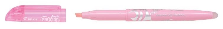 Pilot FriXion Light Soft Overlijner Pastel Roze - 4 mm - Uitwisbaar