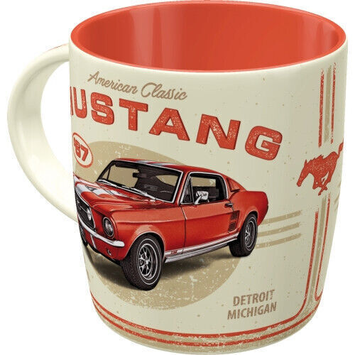 Nostalgic Art Mok Ford Mustang GT 1967 Red 330ml