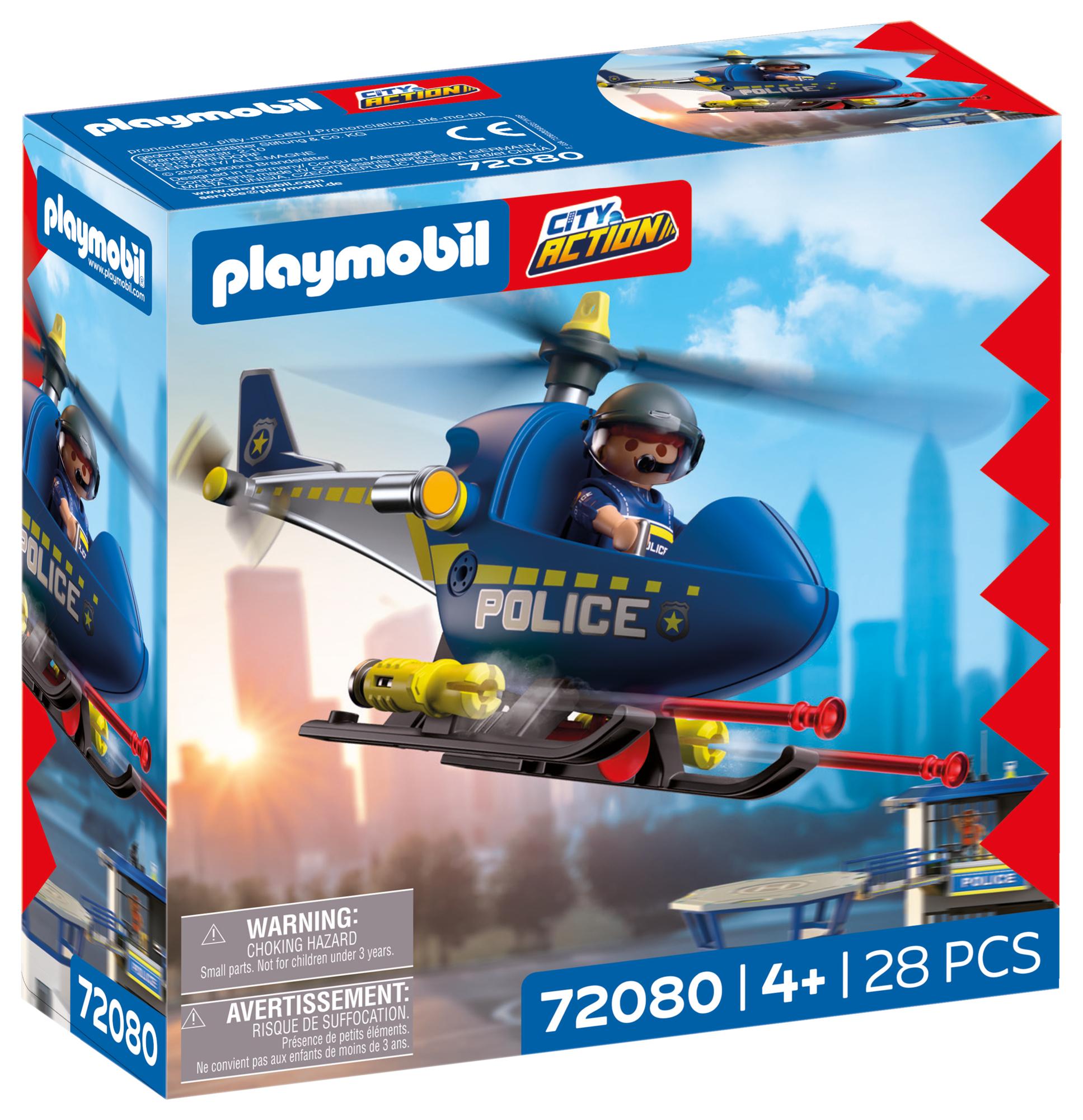 Playmobil 72080 City Action Politiehelikopter
