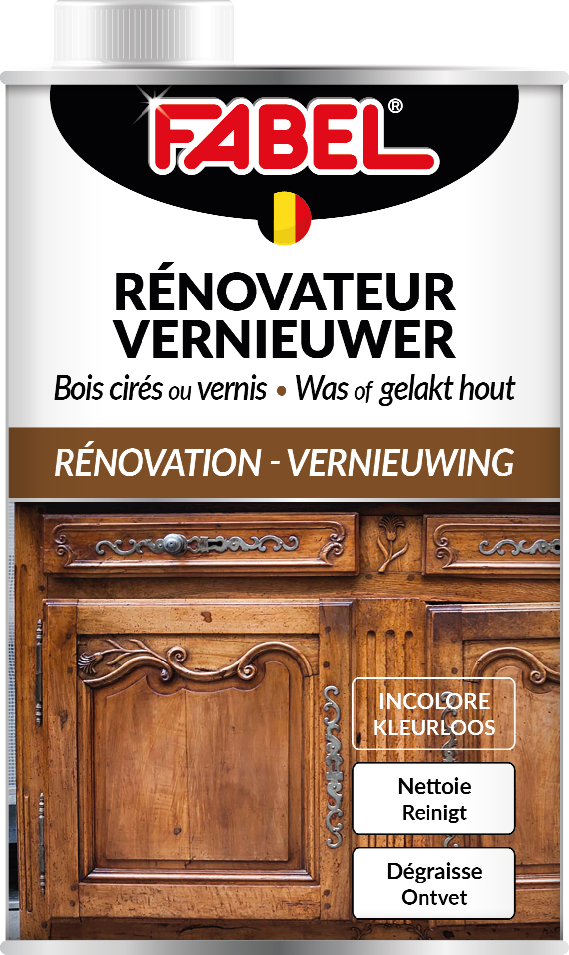 Fabel Meubelvernieuwer Hout en Meubels 500 ml - Wax of Gelakt