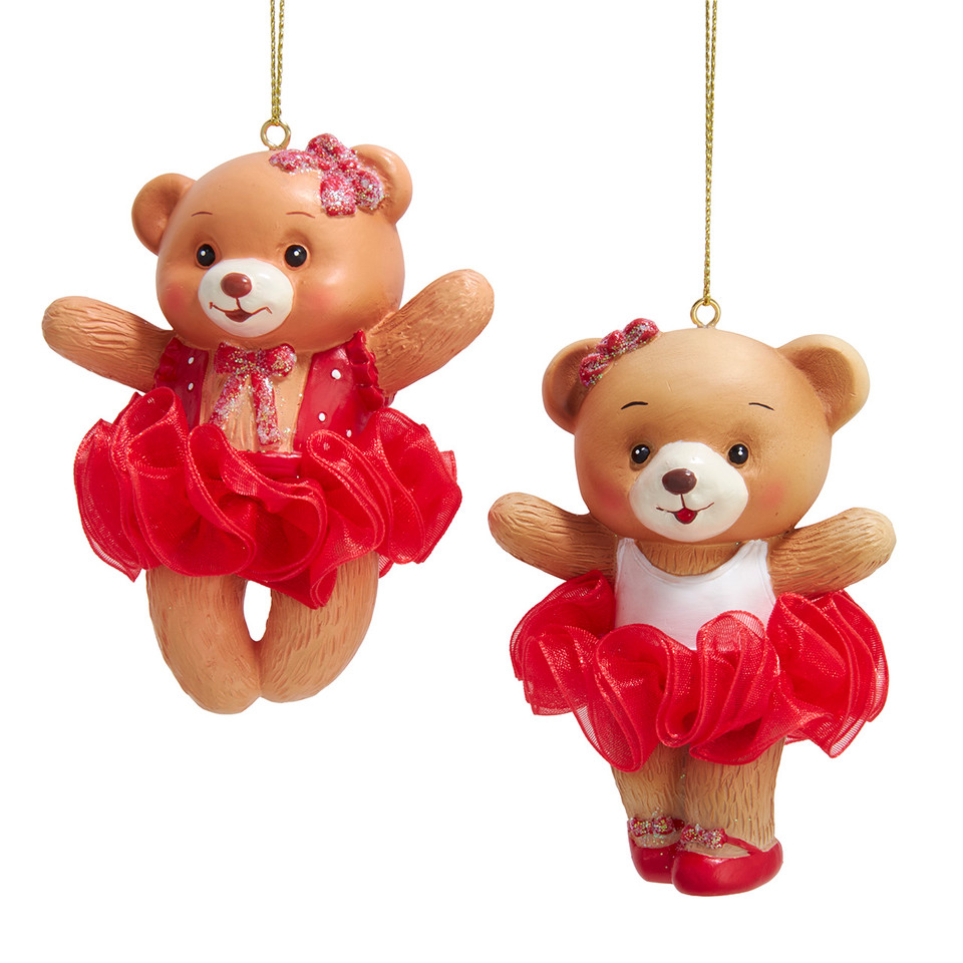Boomhanger Ballet Teddy Bear - assorti - prijs per stuk