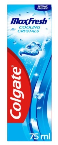 Colgate Tandpasta Max Fresh Cooling Crystal - 75ml - 4 stuks