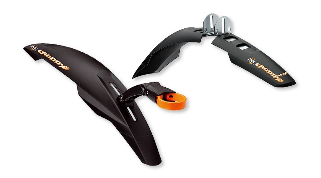 SKS spatbord Rowdy set 20-24" zwart Voor- en achteraan