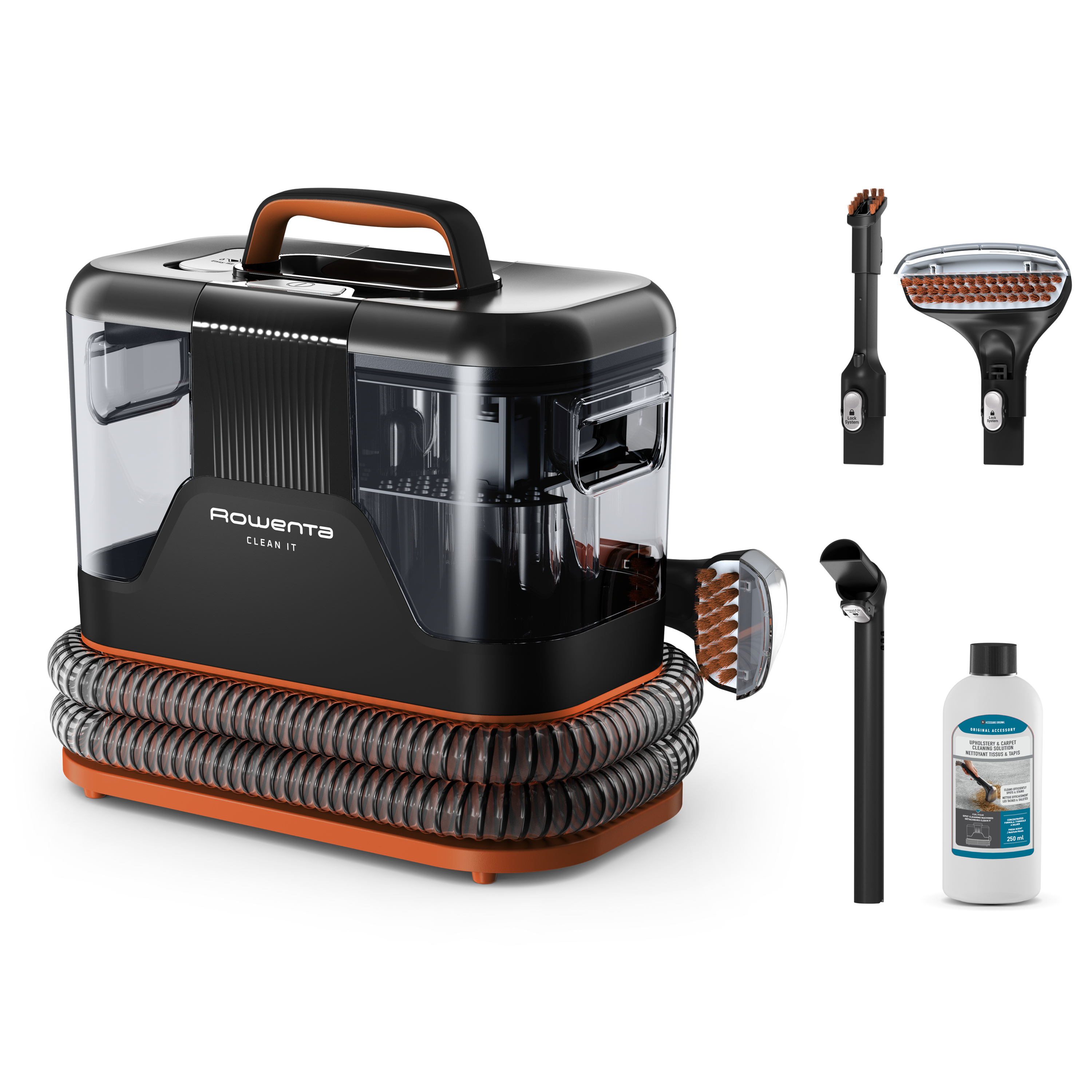 Rowenta Clean It, IN5011FO, Tapijten reiniger, stoffen reiniger, 400 watt, 