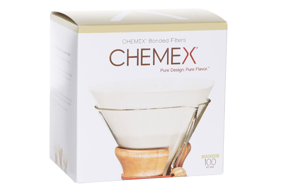 Chemex Koffiefilters Set 100 stuks Voorgevouwen