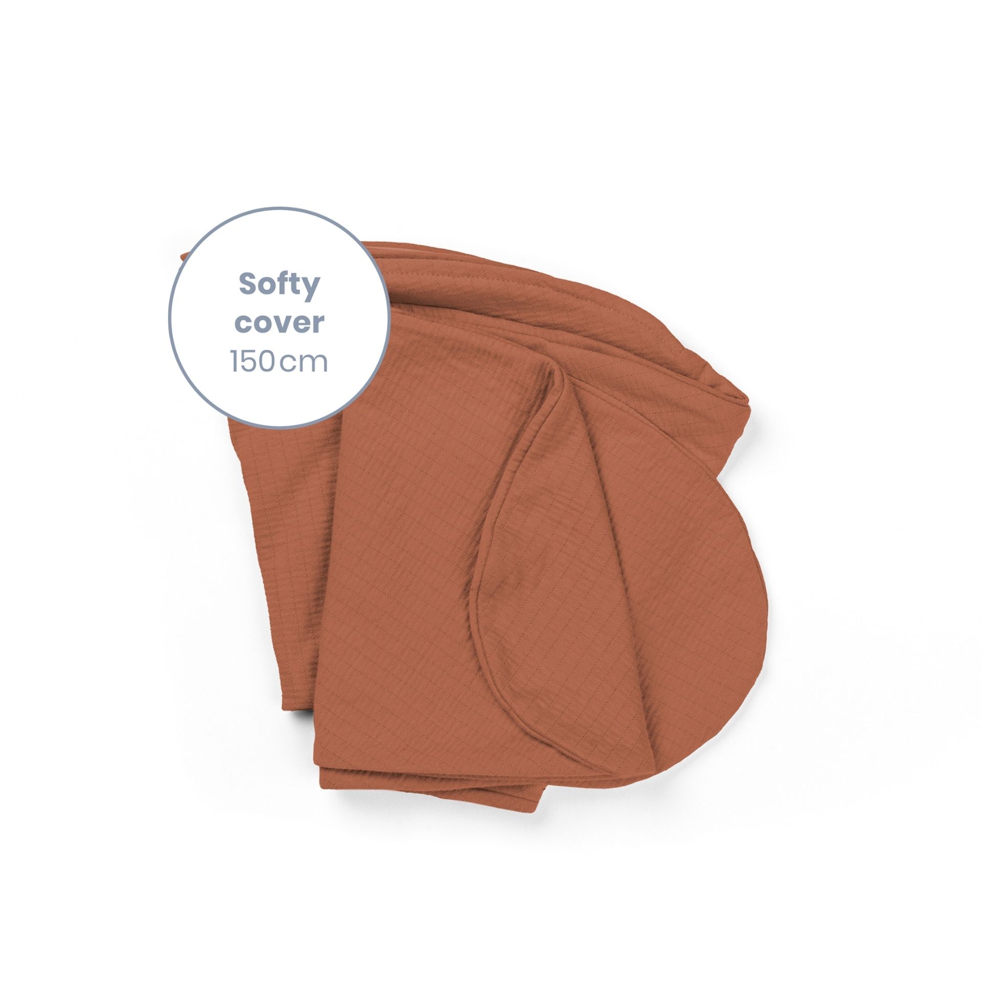 Doomoo Cover Cotton voor Kussen Buddy Jersey Terracotta