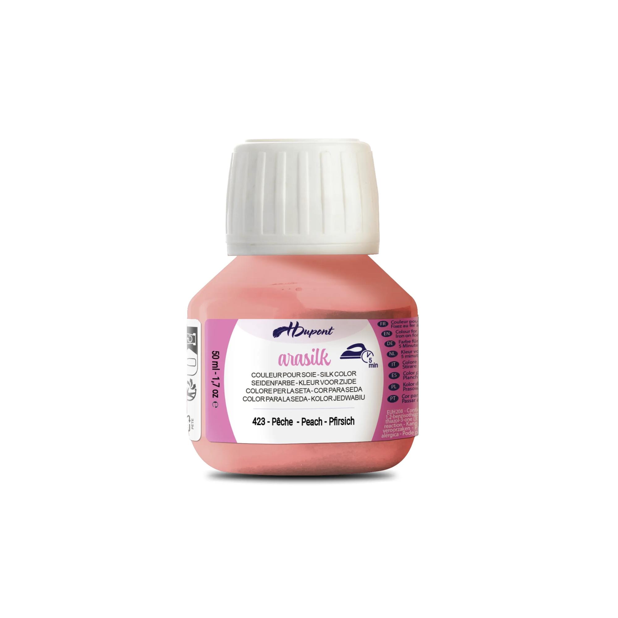 H Dupont Zijdeverf Arasilk Perzik 50 ml