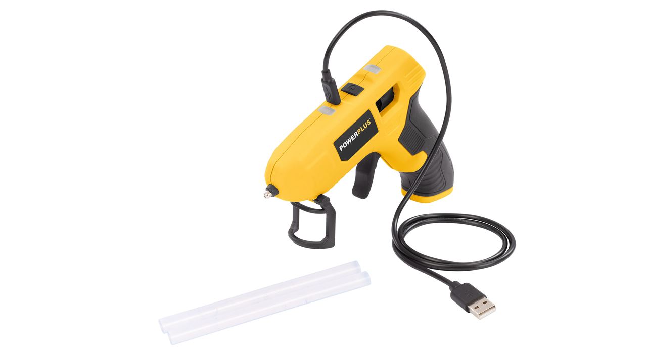 Powerplus POWX147 Accu Lijmpistool 4 V USB Oplaadbaar