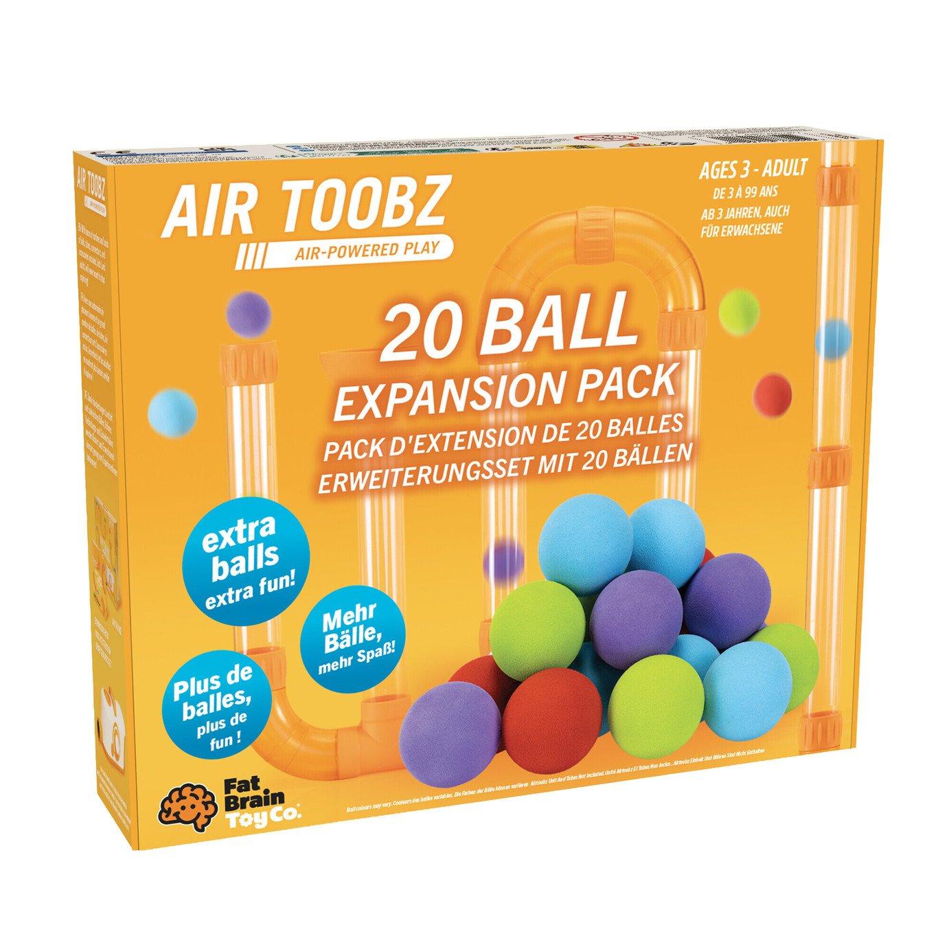 Fat Brain Toys Air Toobz -Add-on Set, Extra 20 ballen