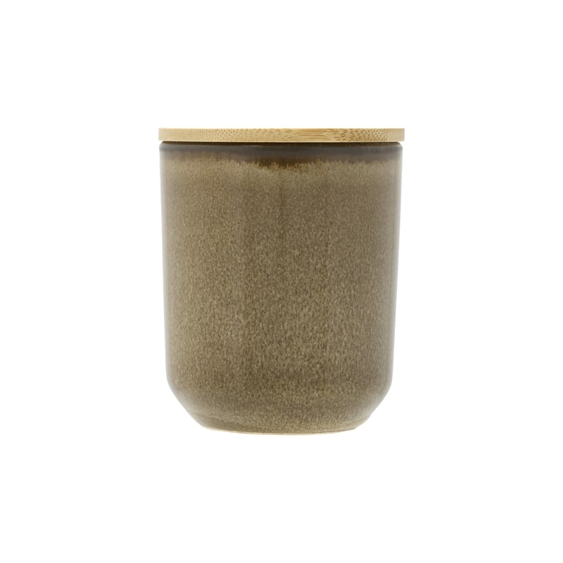 Villa Collection Geurkaars Iris Brown 8x9.5 cm - Apple Cinnamon- 40 Branduren