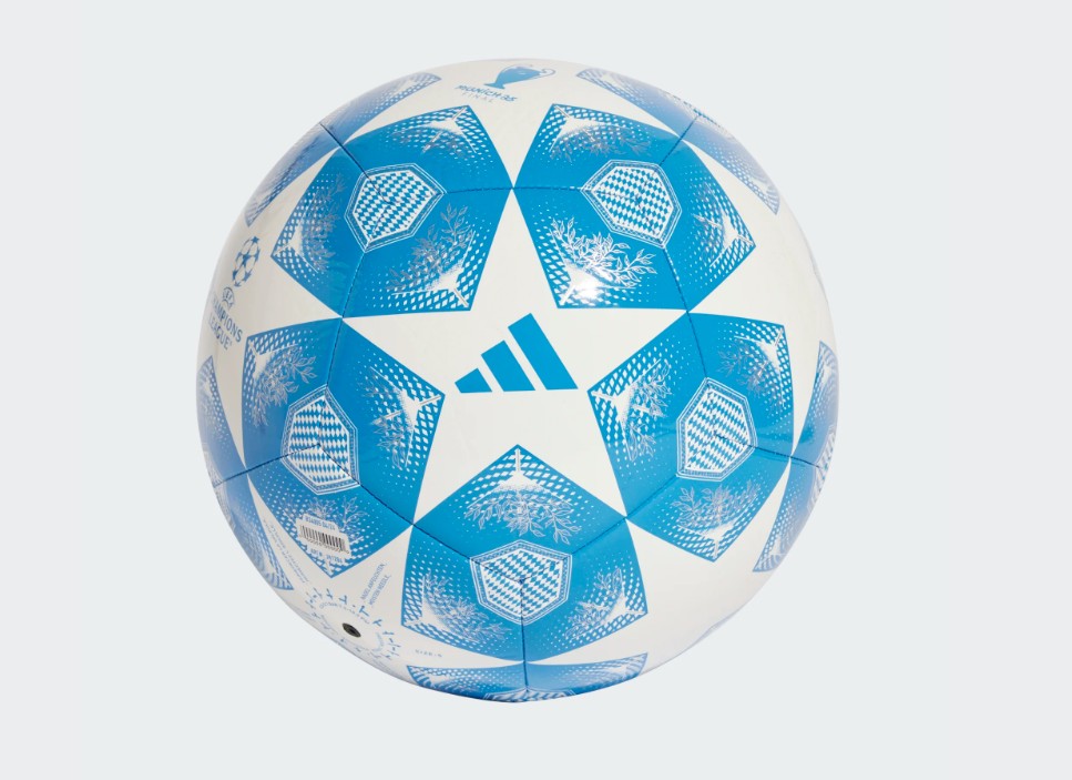 Adidas Voetbal Championsleague Blue/White - maat 5