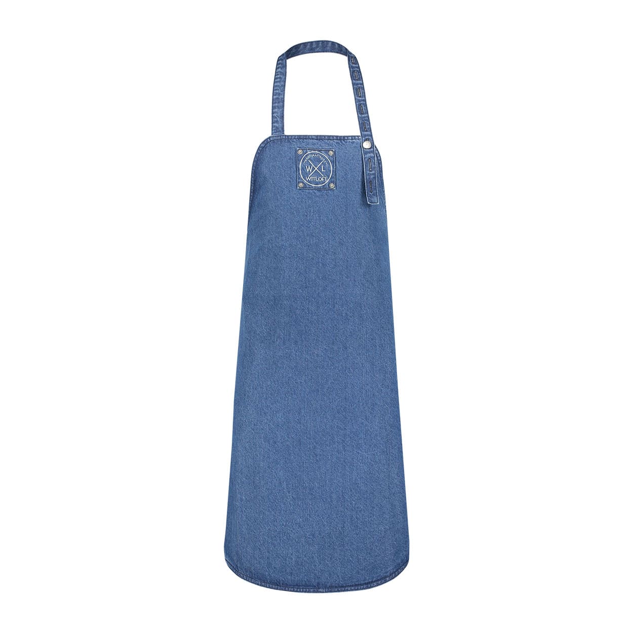 Witloft Keukenschort Dark Denim 85x60 cm - Lang - Recycled Jeans