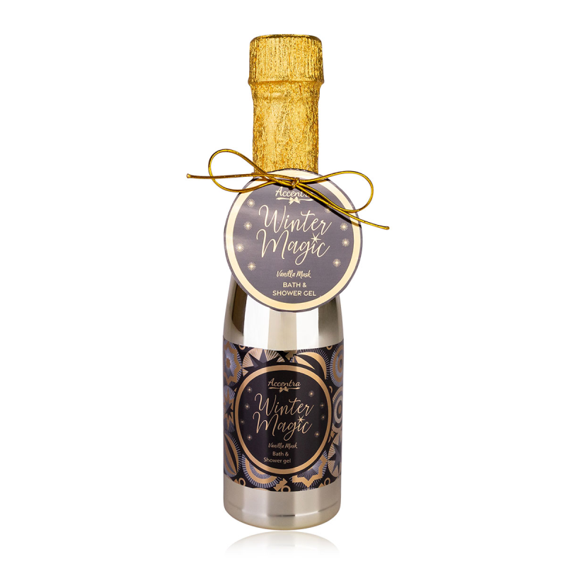 Douchegel Winter Magic 250ml - in Champagnefles