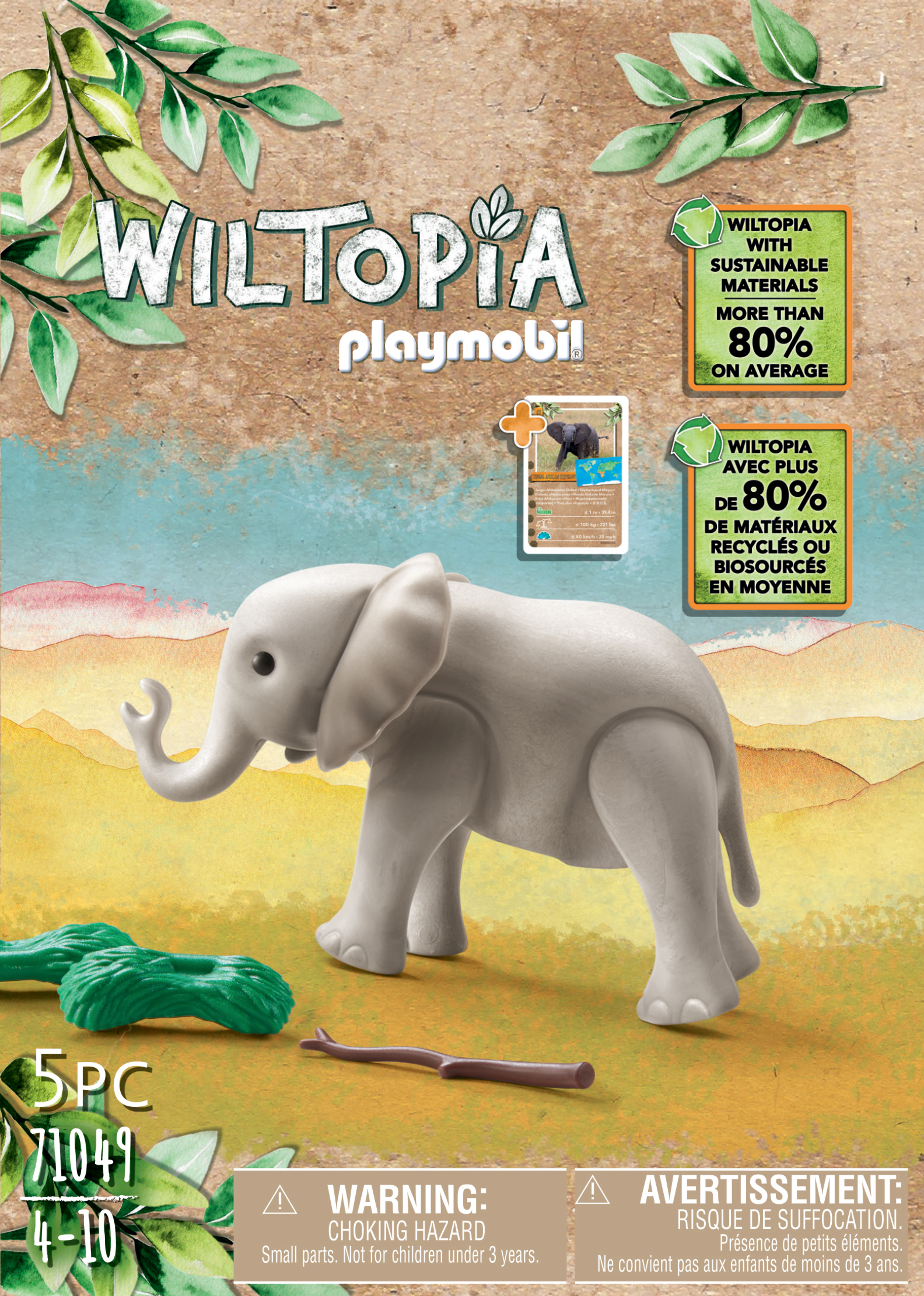Playmobil Wiltopia 71049 Baby olifant