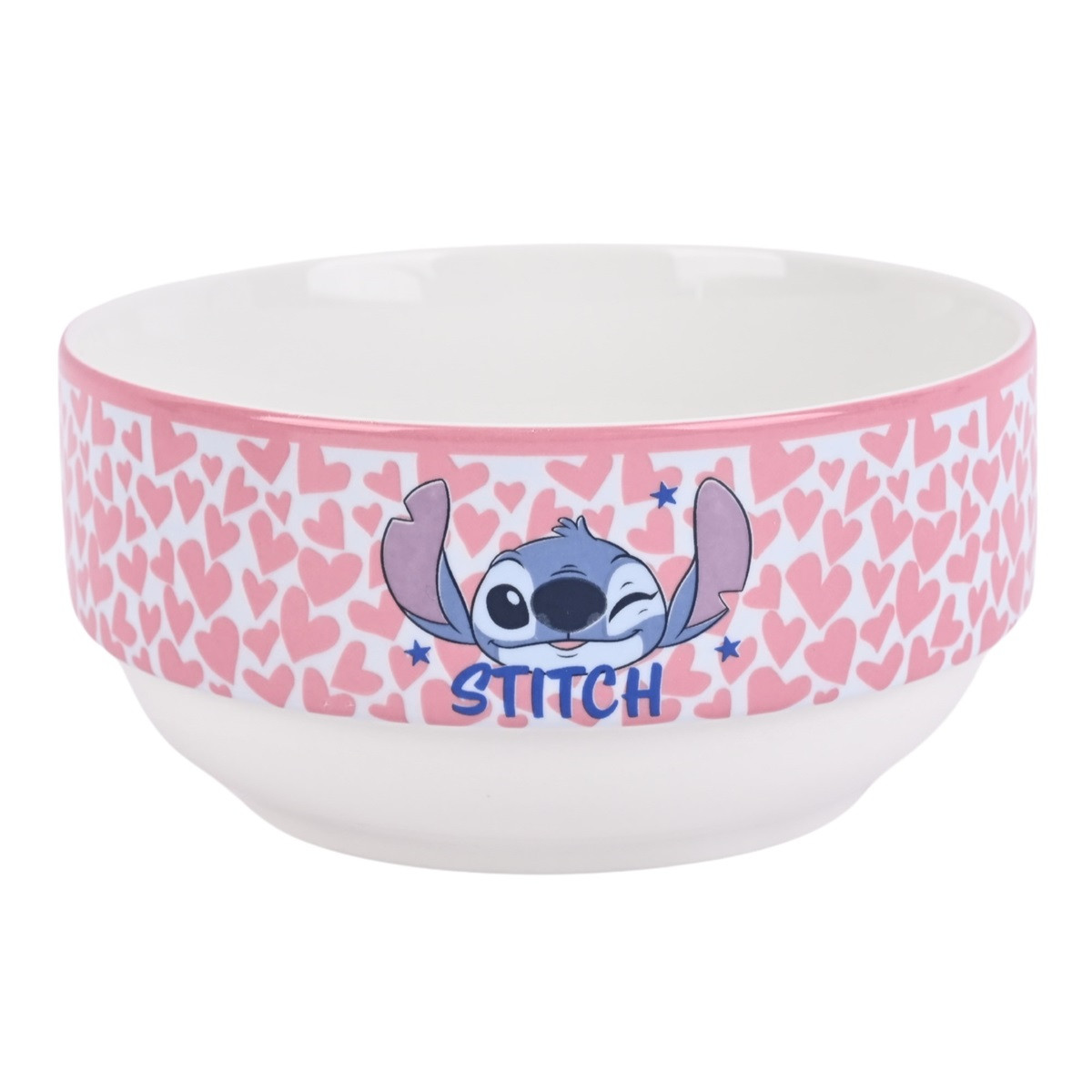 Disney Bowl Stitch Hearts Valentine