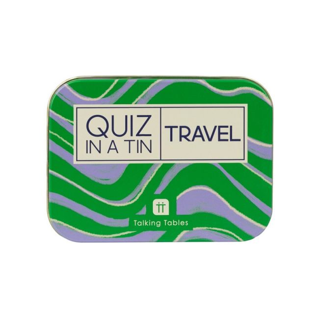 Talking Tables Quiz in a Tin Travel