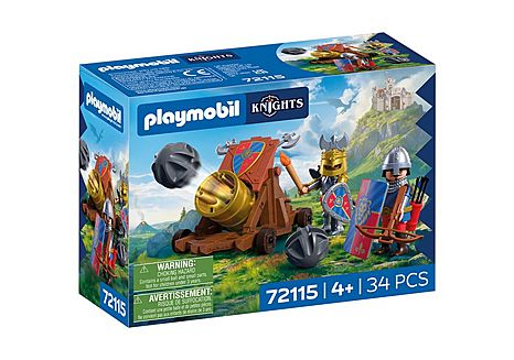 Playmobil 72115 Knights Ridders met kanon