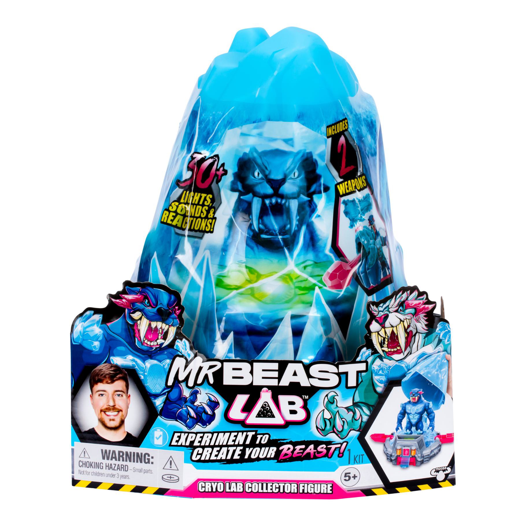 Mr Beast Lab Big Cat Cryo Lab, maak jou Beast