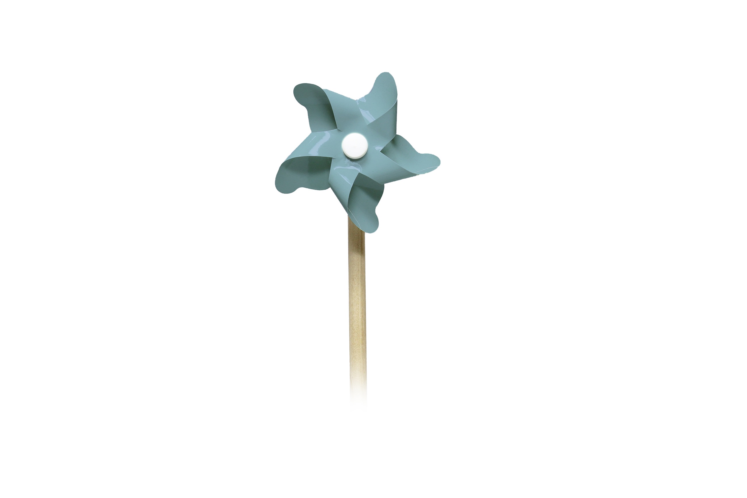 Objects Potlood Windmolen Silver Blue - 6 stuks