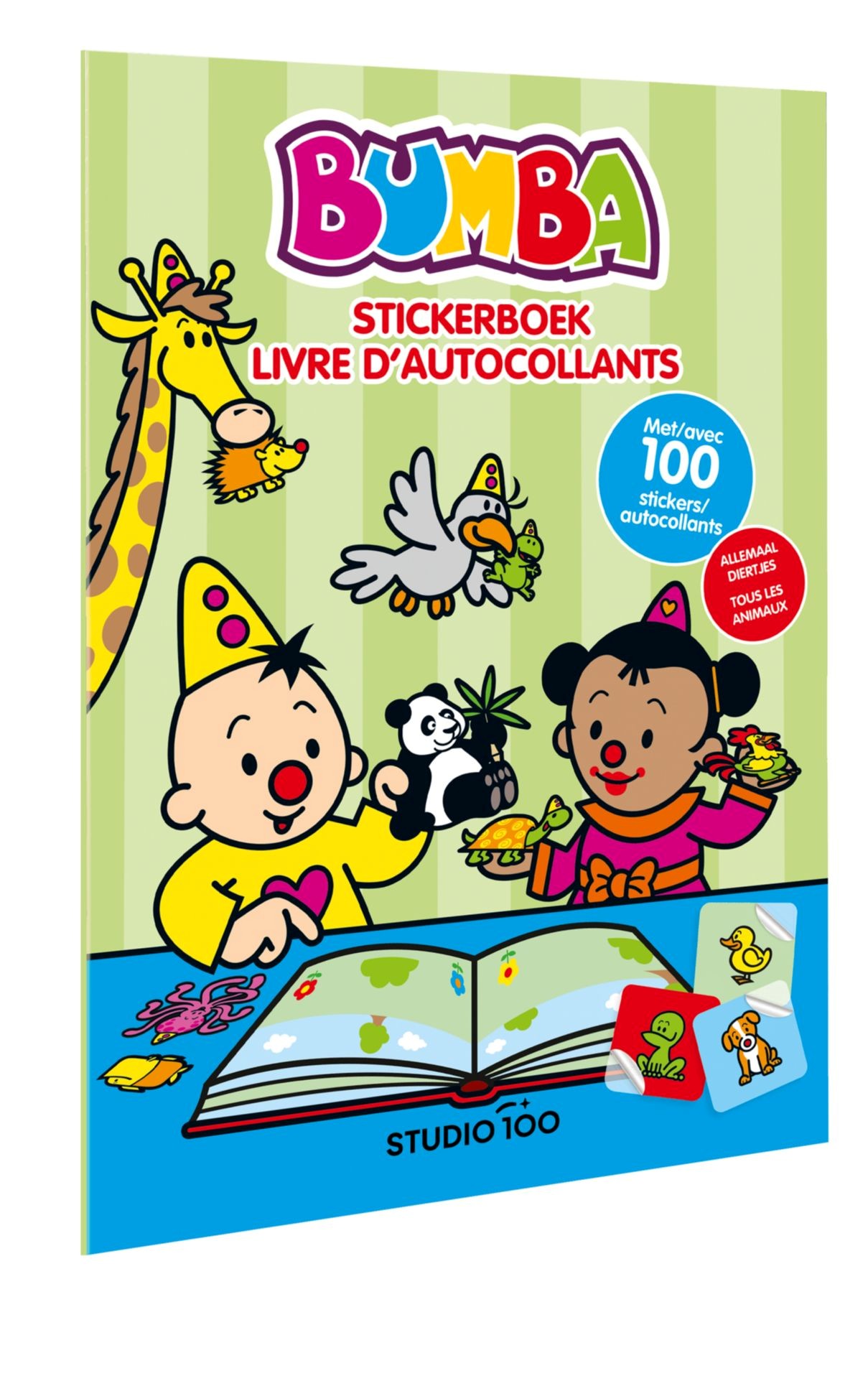 Bumba Stickerboek Allemaal Diertjes