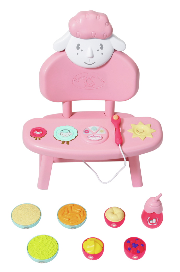 Baby Annabell Eetstoel met geluid