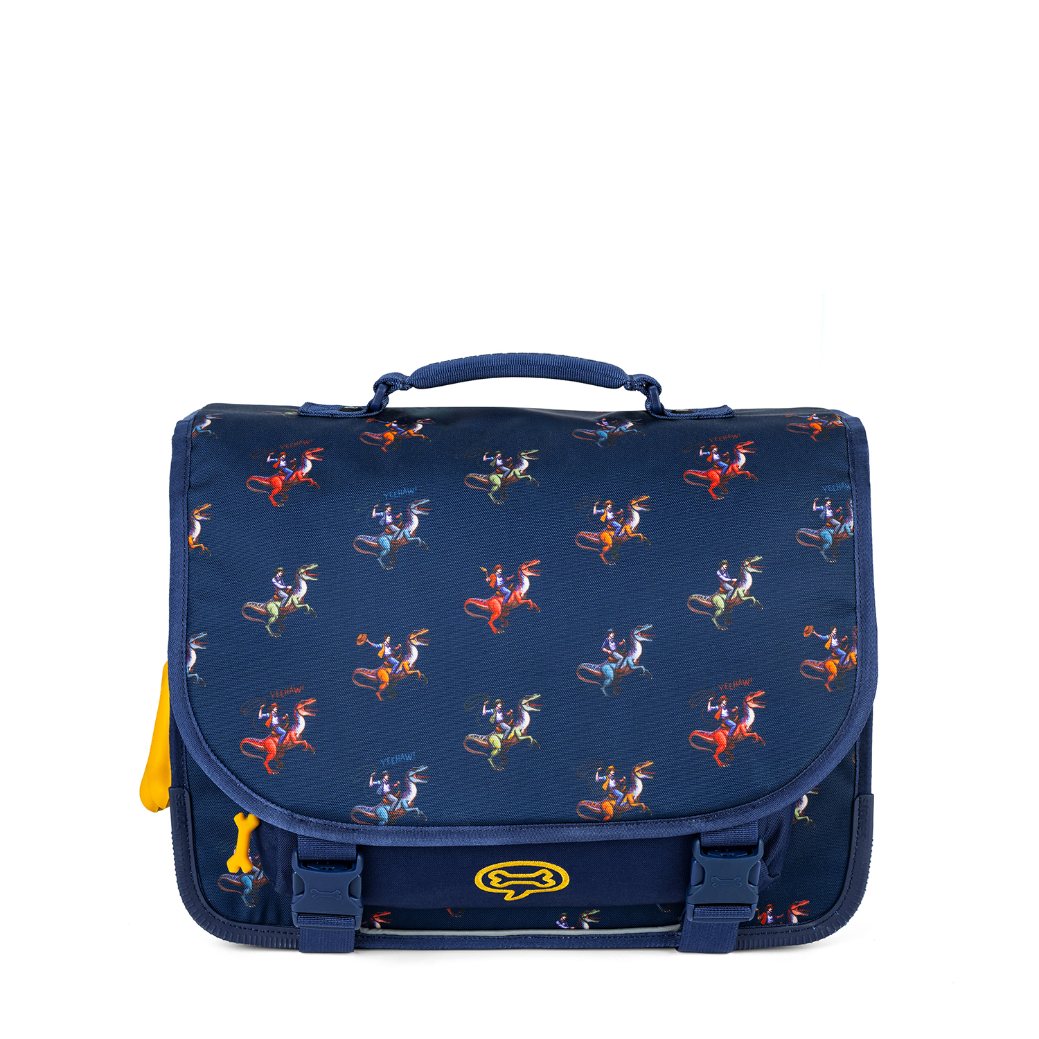 STONES and BONES Boekentas Lily 15l Yeehaw Indigo 38x14x28 cm