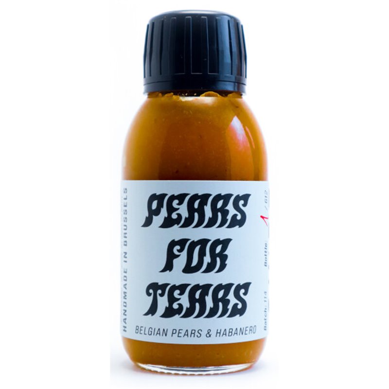 Swet Pikante Saus Pears for Tears 100g - Belgian Pears & Habanero