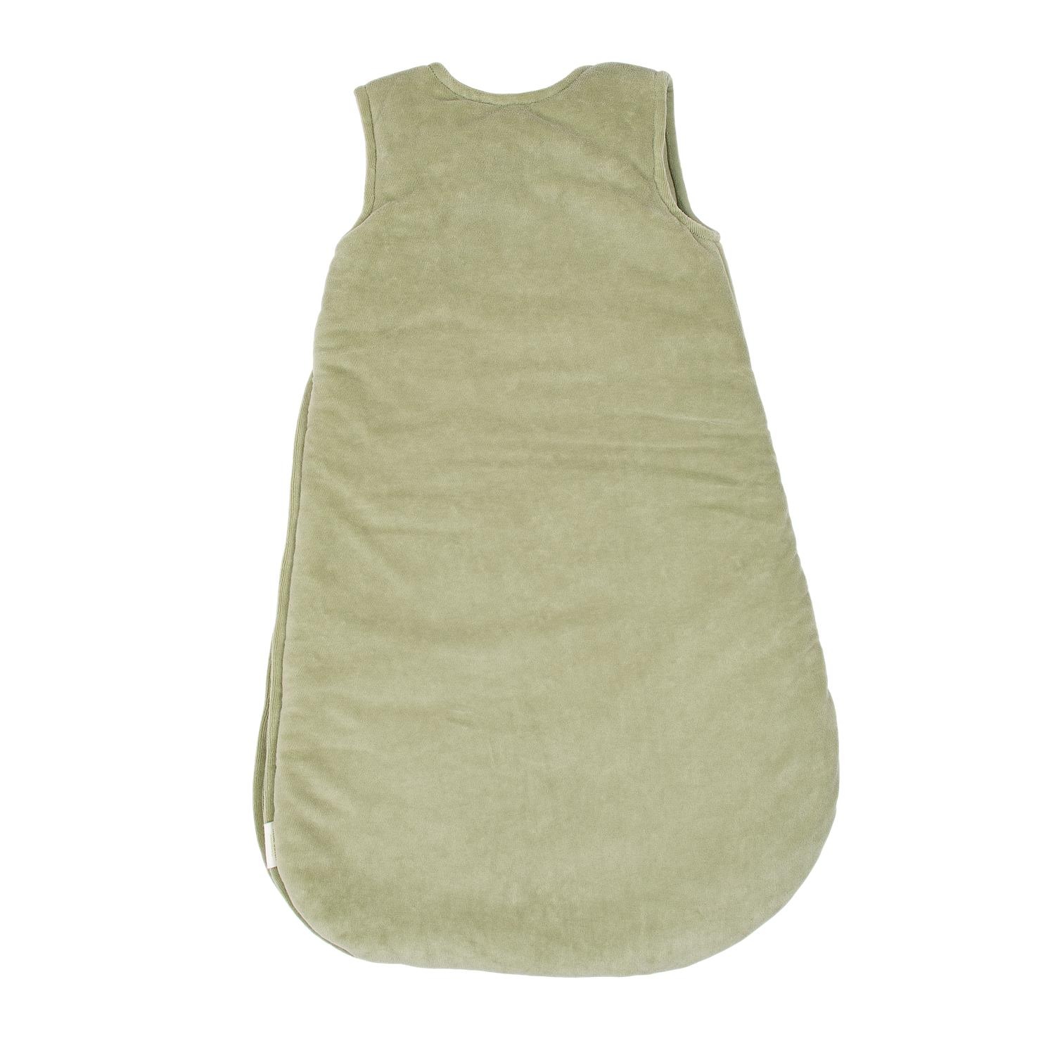 Little Dutch Safari Leo Slaapzak Velours Sage 70 cm