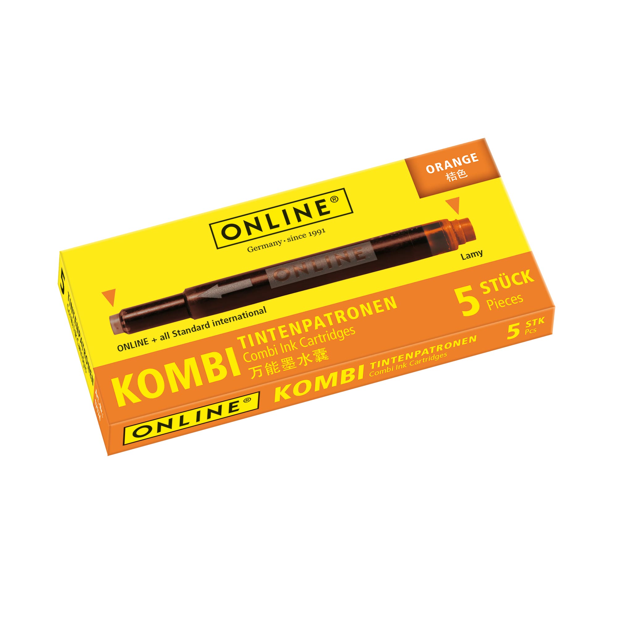 Online Inktpatronen Kombi Oranje 5 stuks