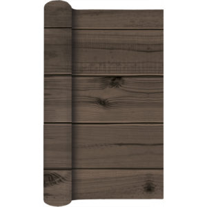 Home Fashion Tafelpapier Rol 40x490cm Houten Planken Donkerbruin