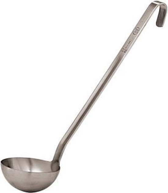 Paderno Pollepel 250ml RVS 10x37 cm
