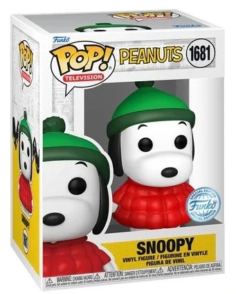 Funko Pop! Television - Peanuts: Snoopy in Coat 1681 Funko Pop! Television - Peanuts: Snoopy in Coat 1681