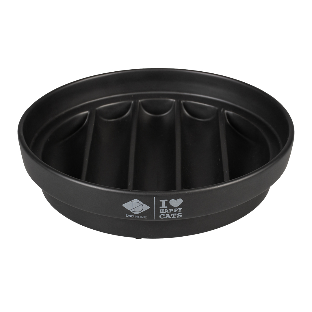 Sue Slow Feeder Golf 750 ml Zwart Anneleen Bru - 20x20x4.5 cm