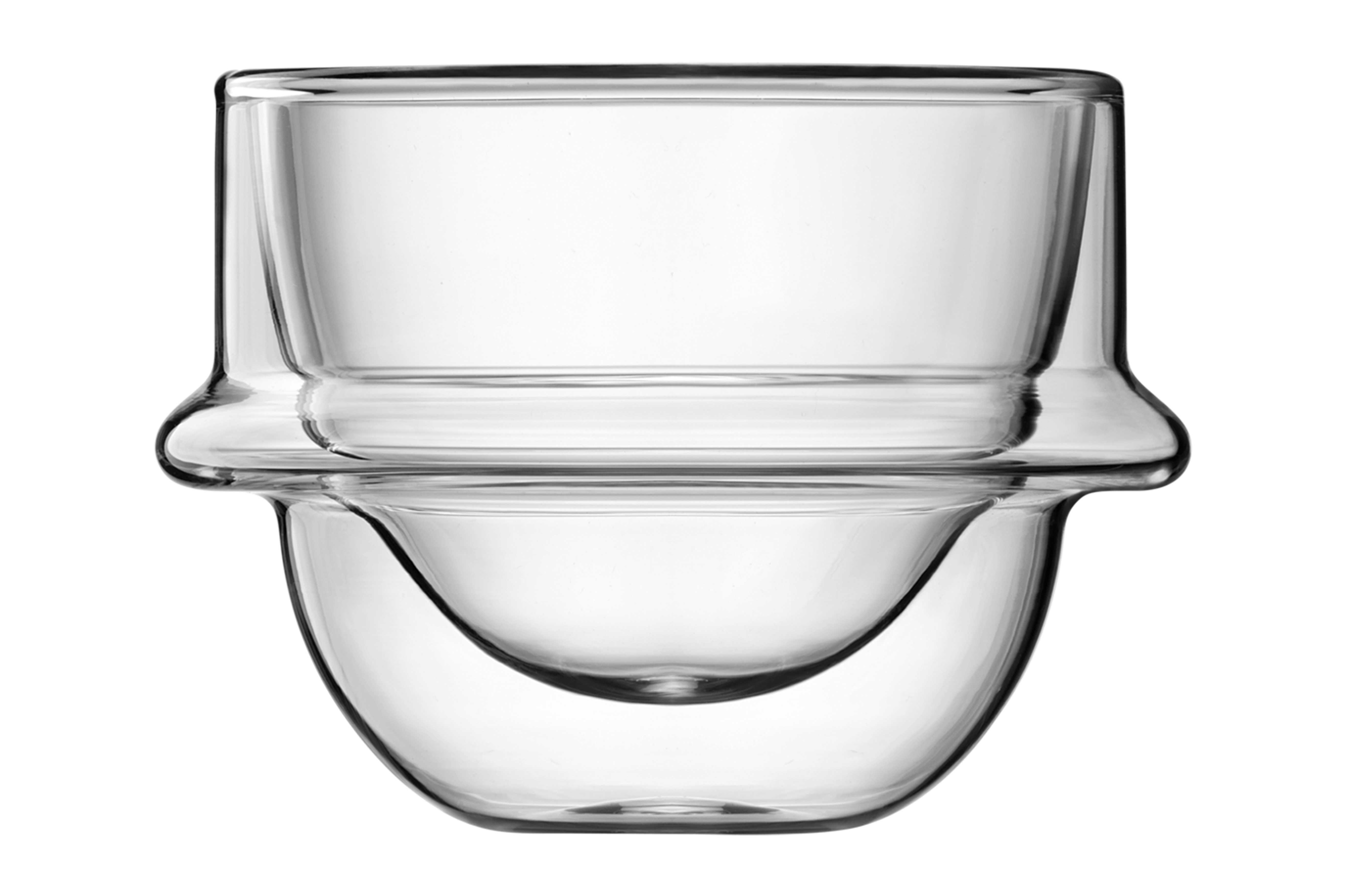 Luigi Bormioli Aperoglas Thermic Planeta set 2 stuks - Espressoglas - 90ml - Dubbelwandig - 8x5.7 cm