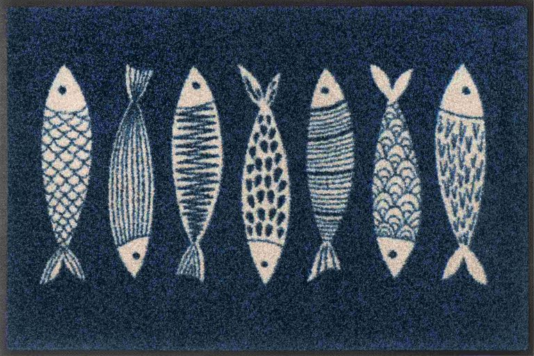 Wash+Dry Tapijt 50x75 cm Fish Tango