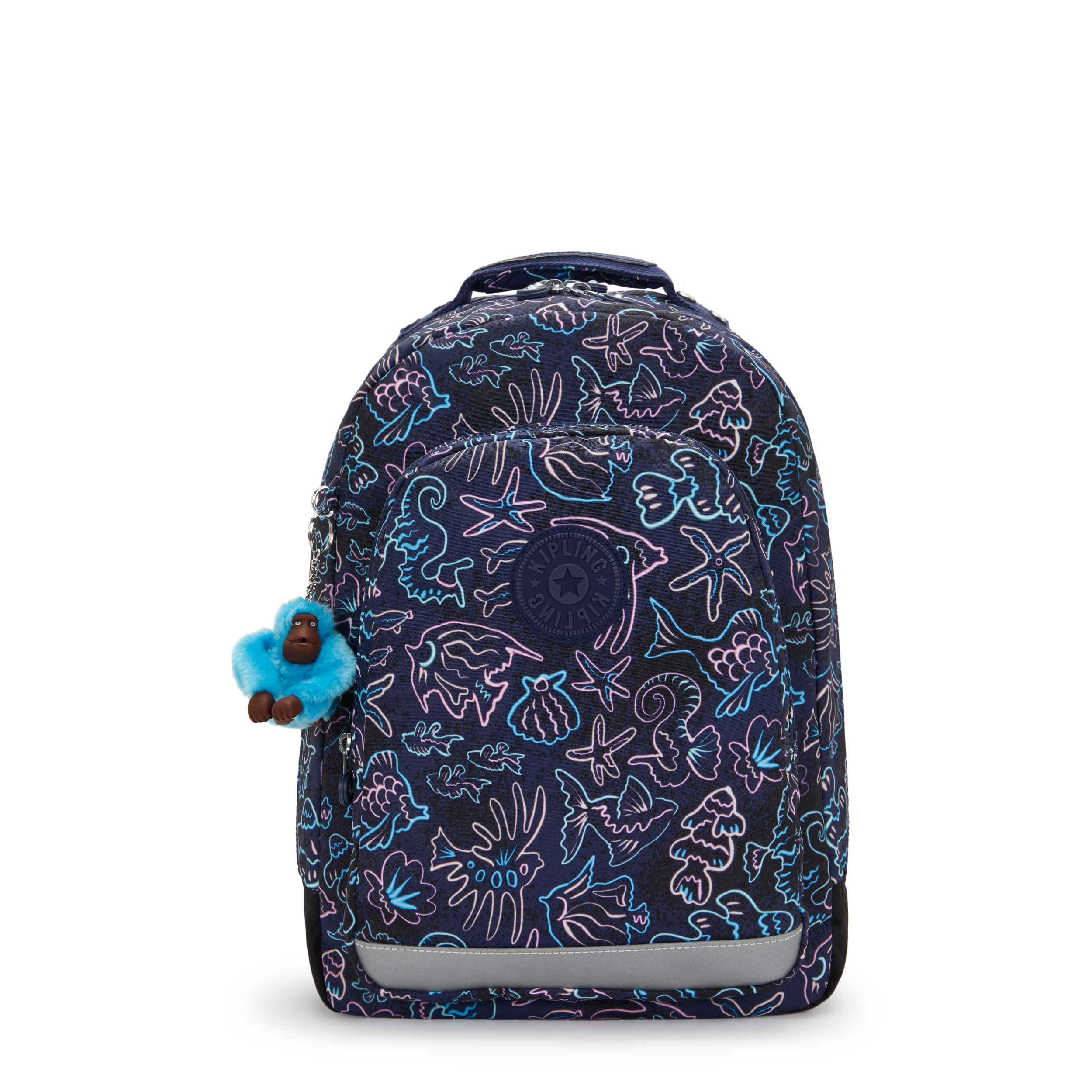 Kipling Rugzak Class Room 28l Disco Fish 43x24x29 cm