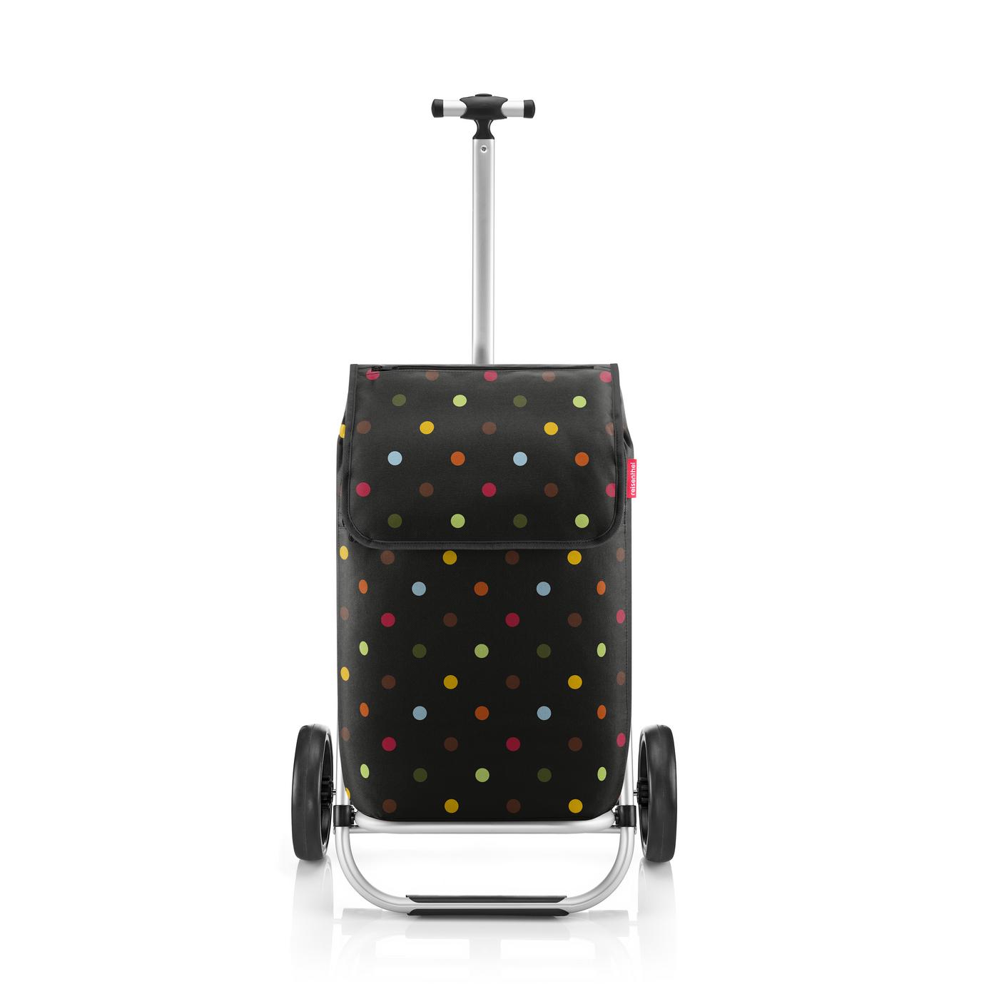 Reisenthel Shopping Trolley 45 l Dots - 48.5x33x100 cm