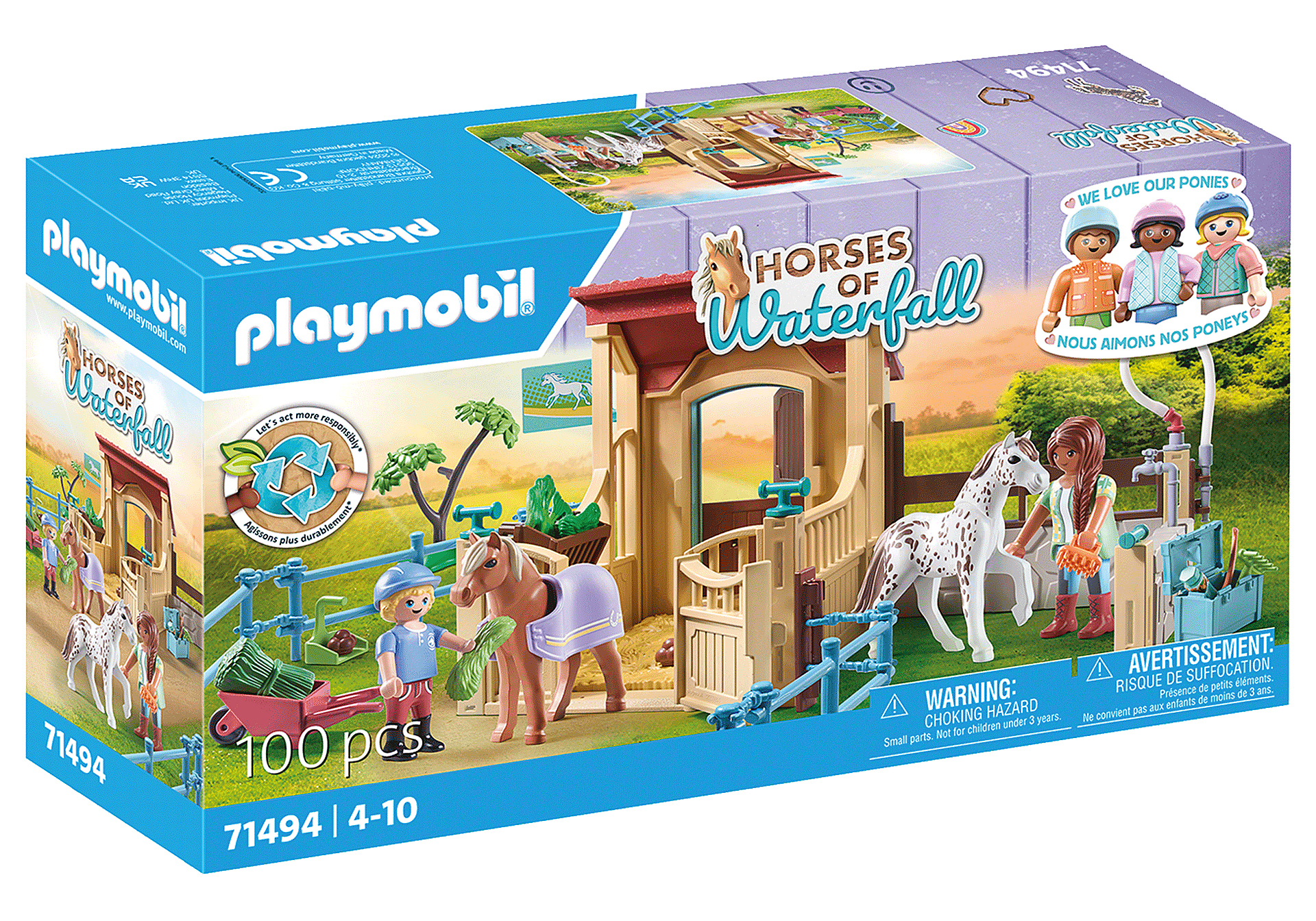 Playmobil Horses of Waterfall 71494 Manege